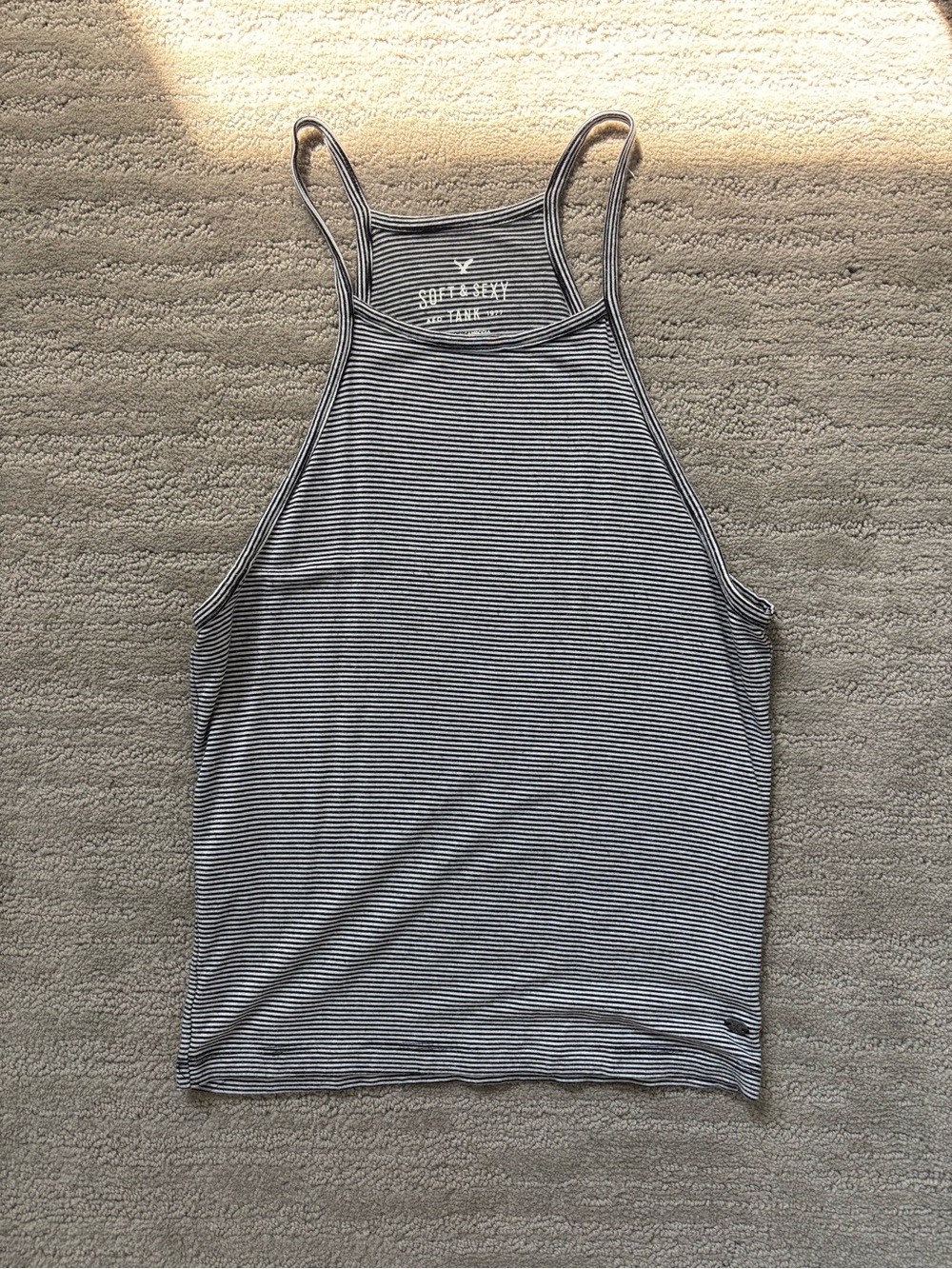 AE Soft & Sexy Striped Tank Top